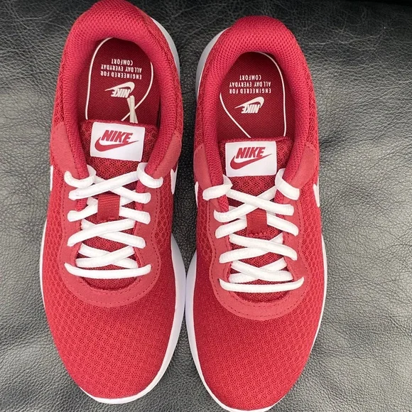 Nike Crimson and White Athletic Sneakers - Picture 3 of 10